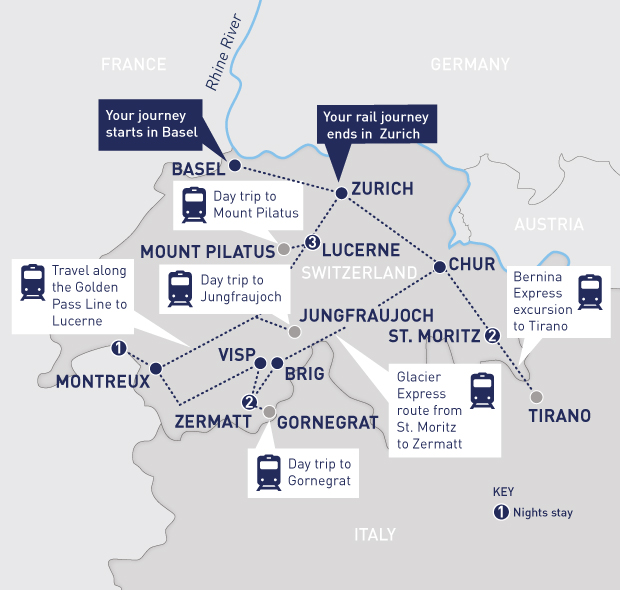 Scenic Switzerland from Basel | Railbookers®