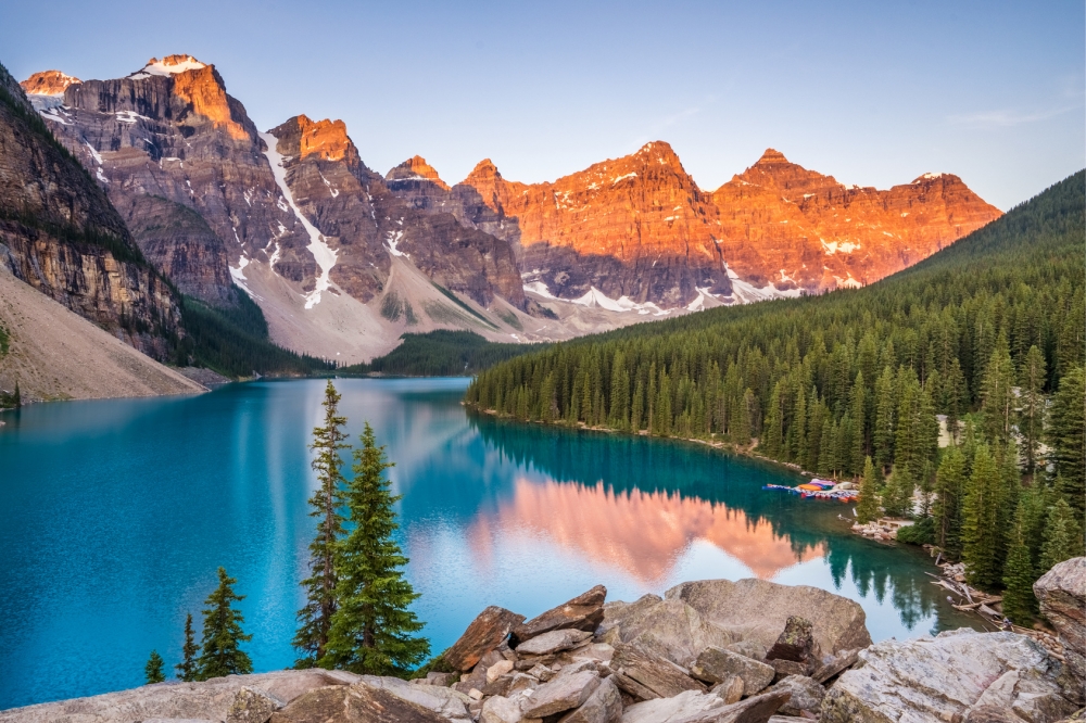 Moraine Lake Sunrise_Banff